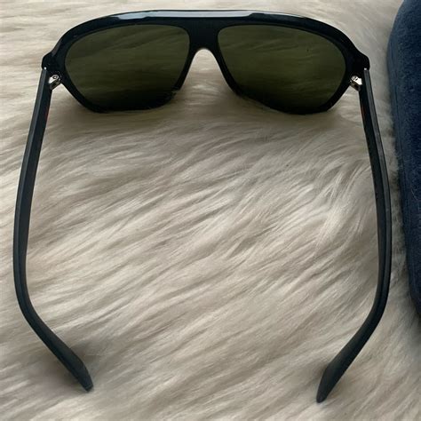 fake gucci aviators|authentic gucci sunglasses excellent condition.